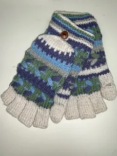 Alpaca Convertible Mittens