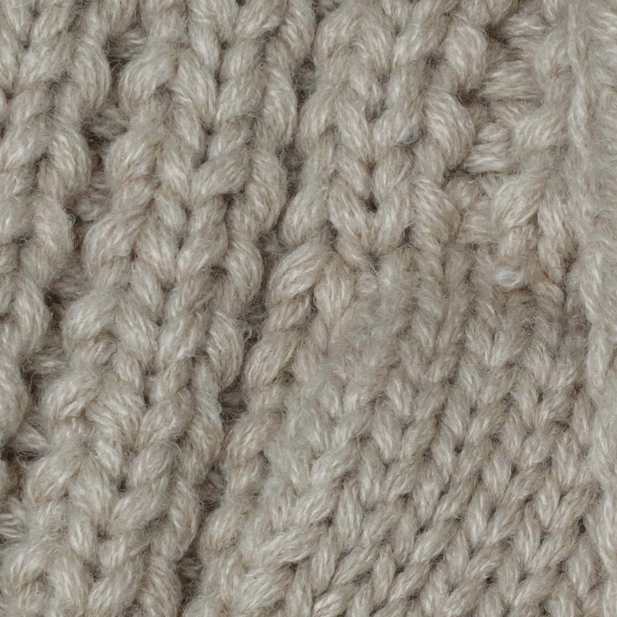 Aran Cable Knit Mittens