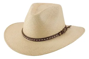 Bullhide Governor - Panama Straw Fedora Hat