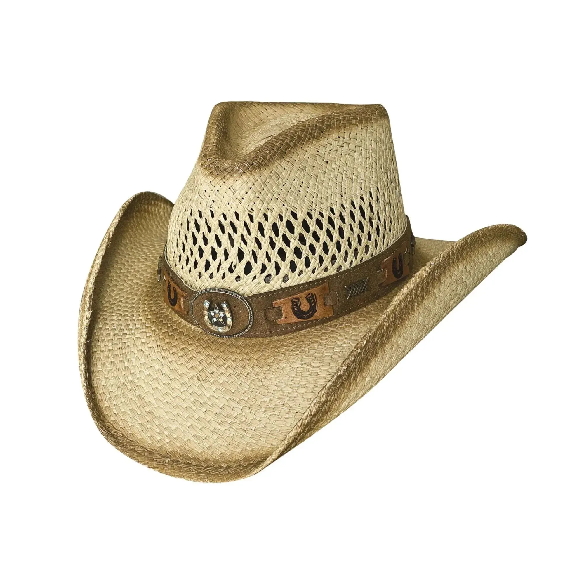 Bullhide Lucky Strike - Genuine Panama Straw Cowgirl Hat