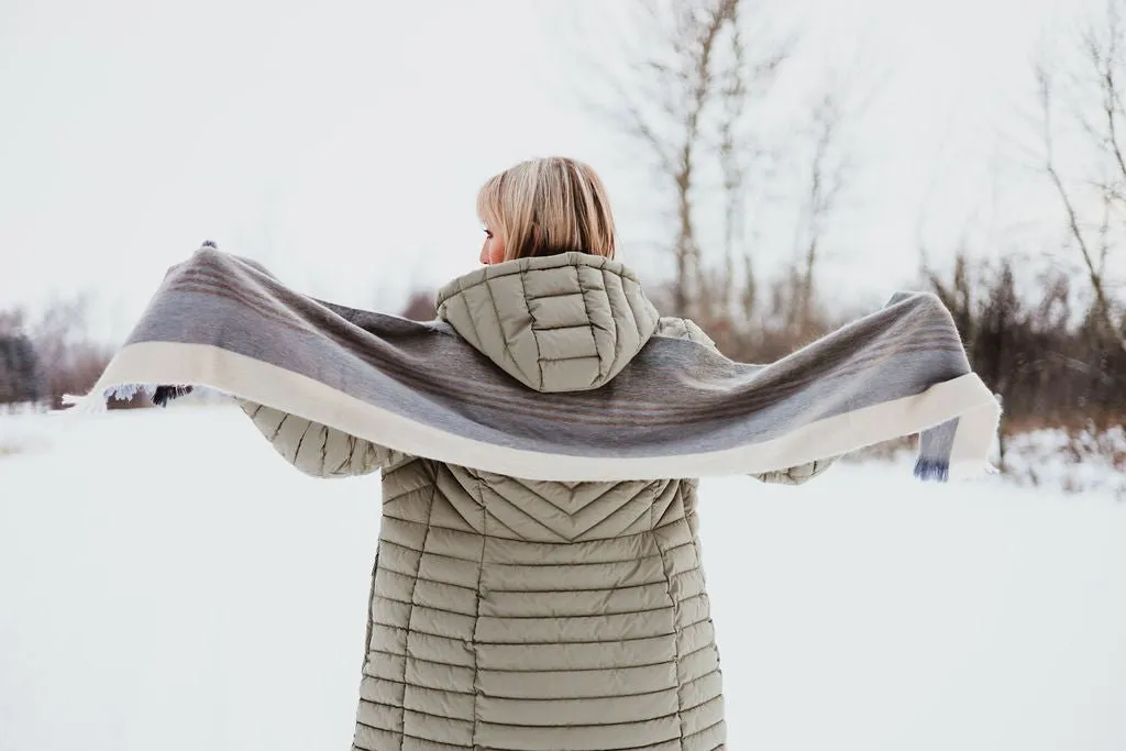 Cappuccino Alpaca Scarf