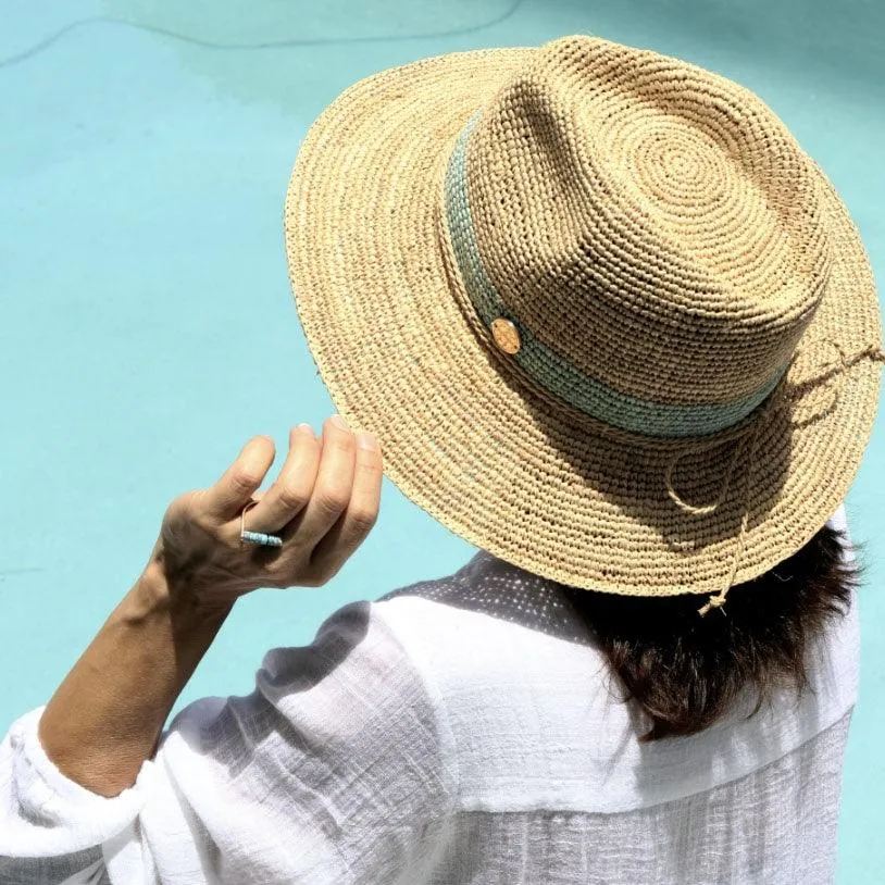 Cecilia Panama Hat | Mint