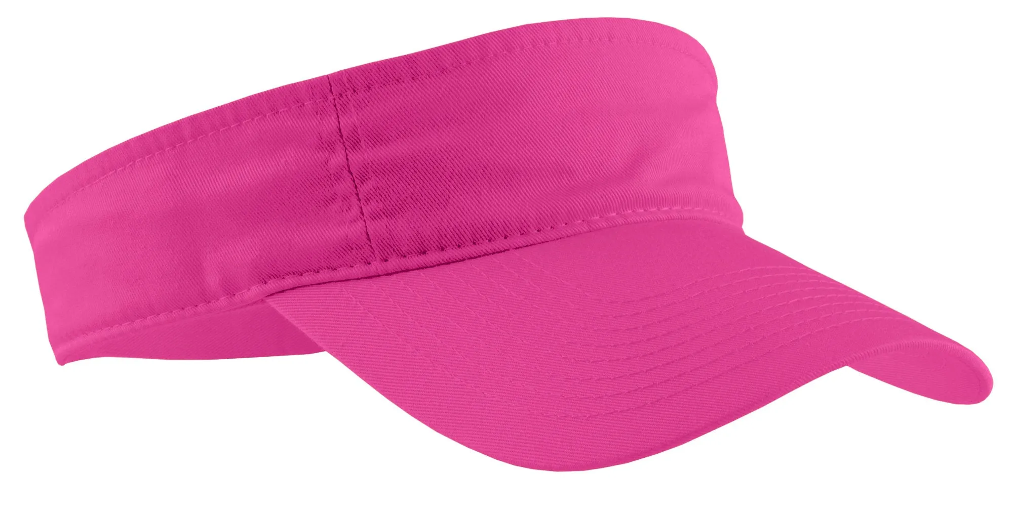 Custom Embroider Visor - Add your own embroidery logo - 4in W x 1in H