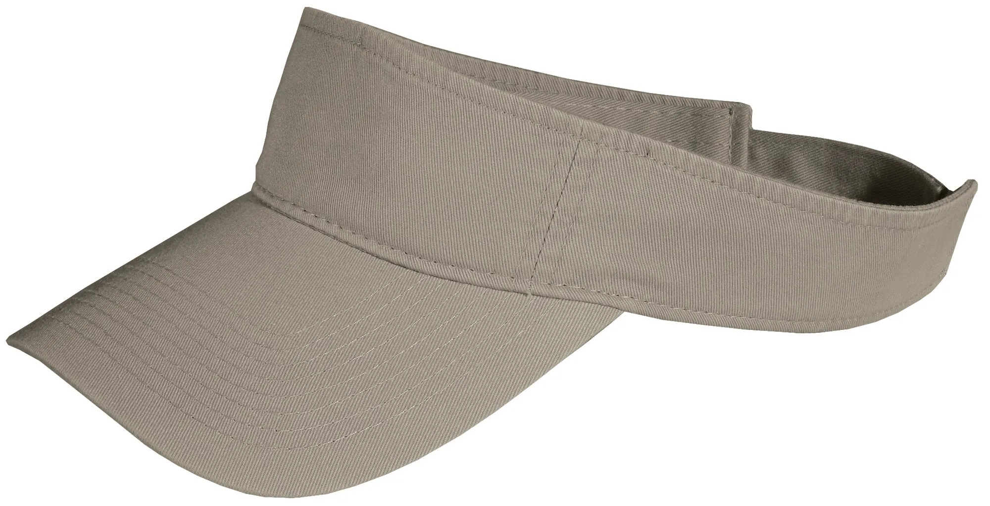 Custom Embroider Visor - Add your own embroidery logo - 4in W x 1in H