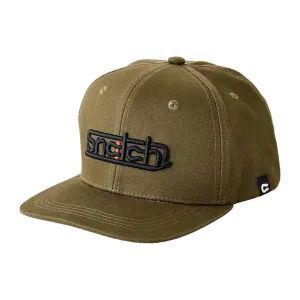 Embroidered Snapback Cap Army Green - Bundle Item