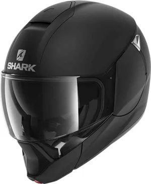 Evojet blank Shark helmet, black matt