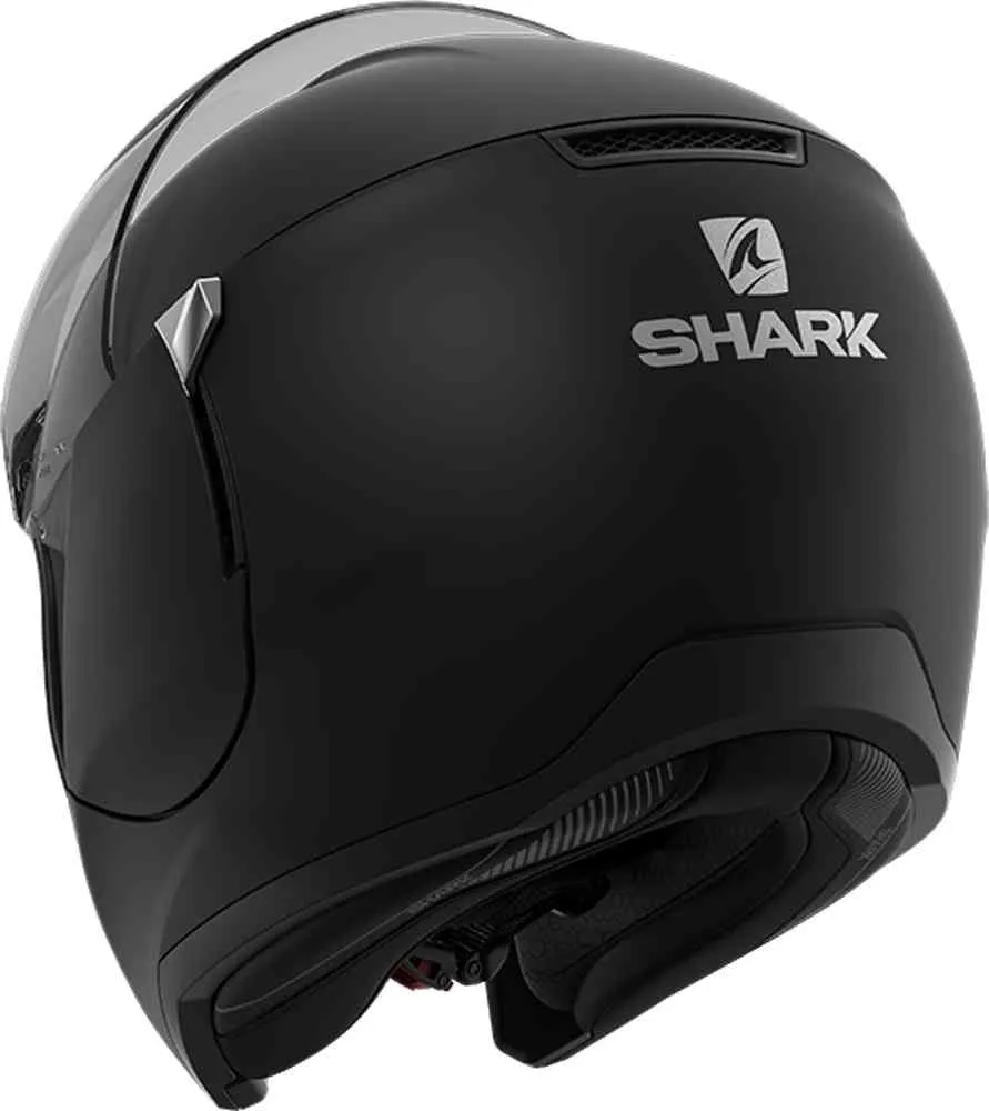 Evojet blank Shark helmet, black matt