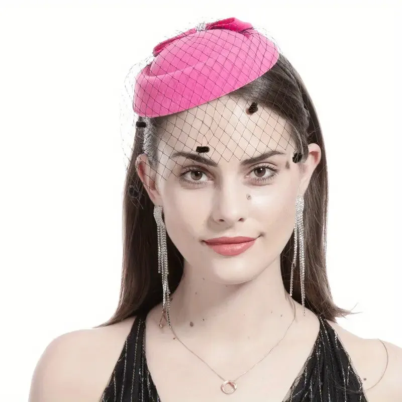 Fascinator Tea Party Pillbox Hat