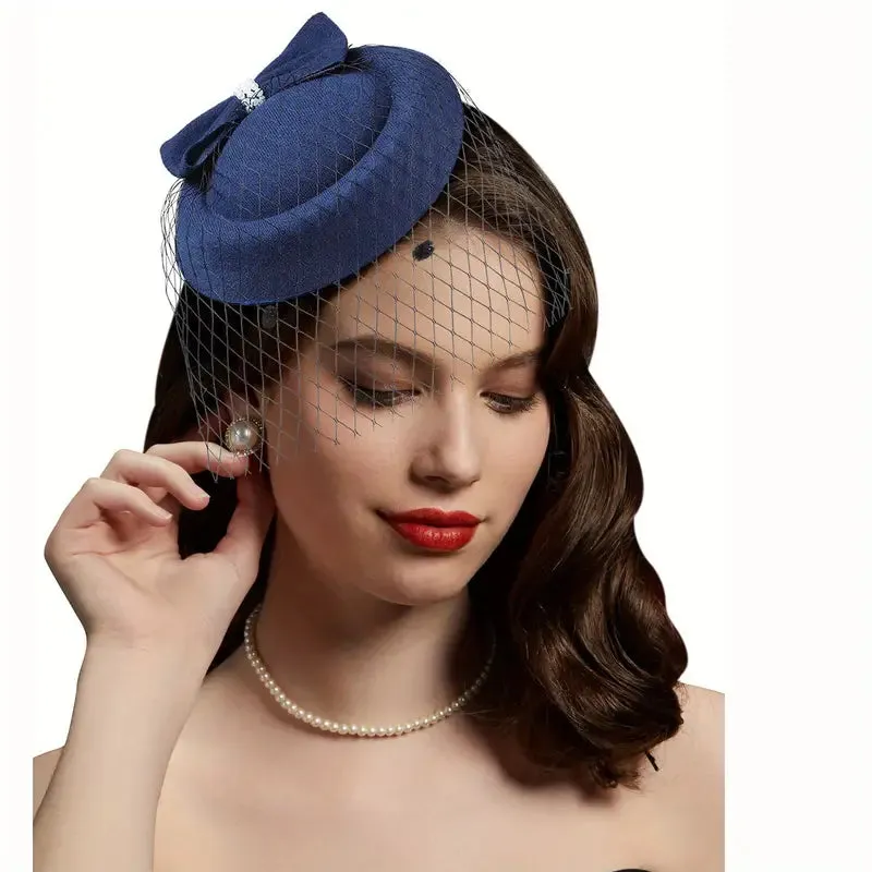 Fascinator Tea Party Pillbox Hat