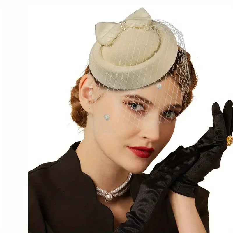 Fascinator Tea Party Pillbox Hat