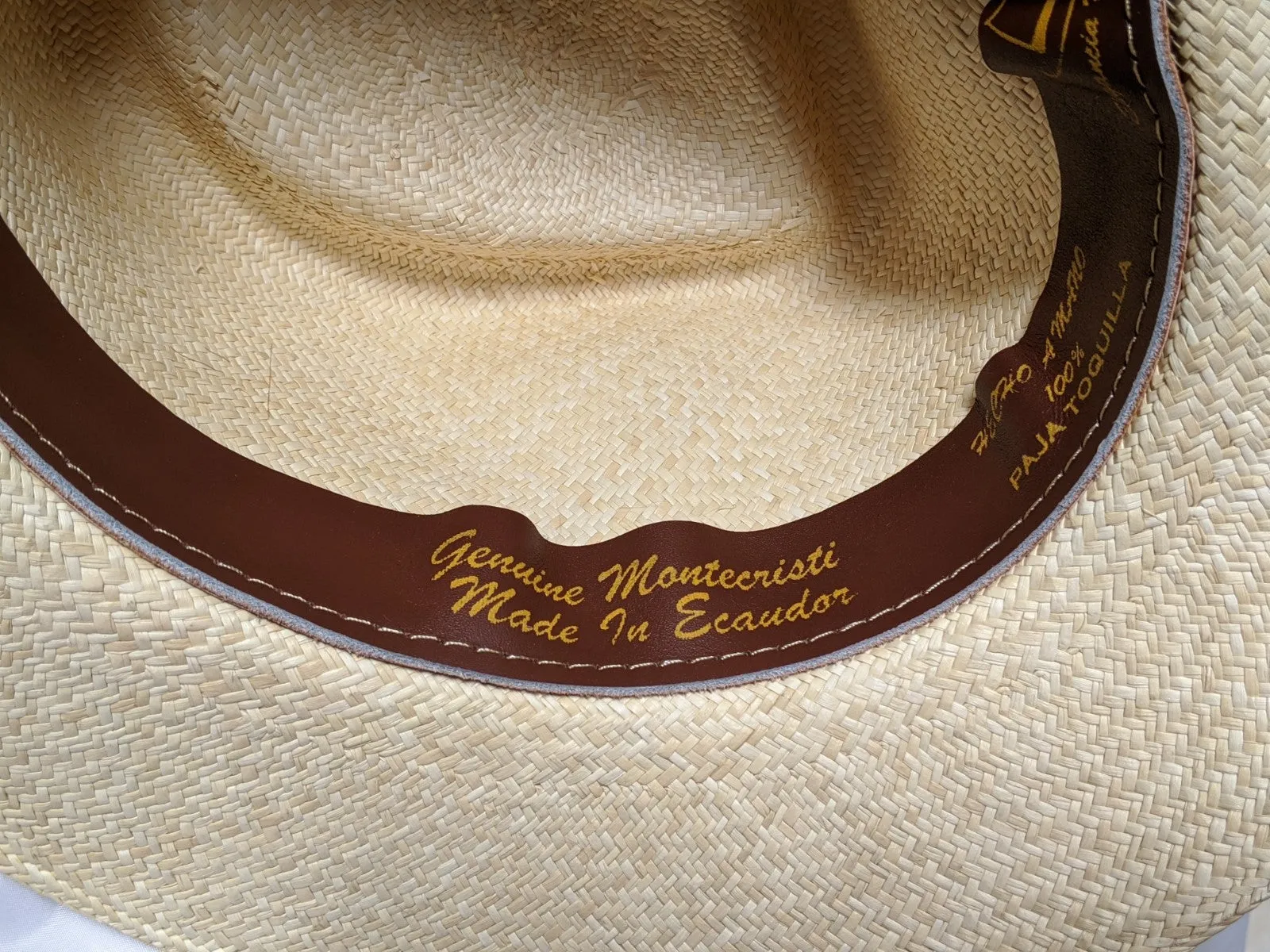 Fedora 7 1/4 - Natural (Montecristi Panama) #20-202