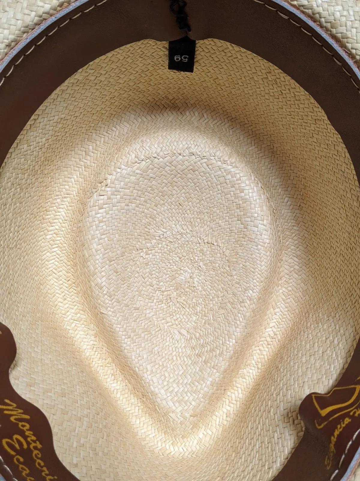 Fedora 7 1/4 - Natural (Montecristi Panama) #20-202