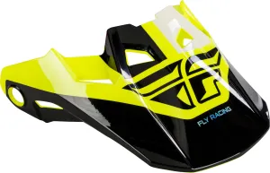 FORMULA VISOR BLACK/HI-VIS XL-2X