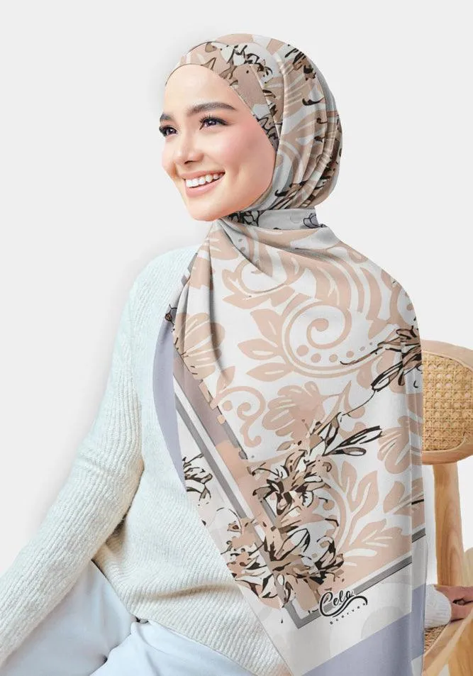 Freemah Printed Chiffon Hijab