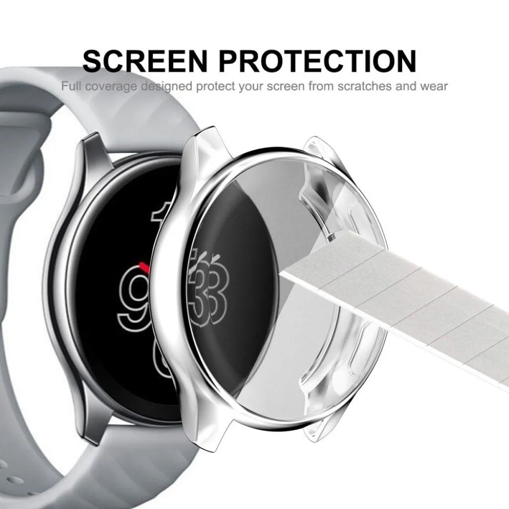 HAT PRINCE OnePlus Watch transparent cover - Silver