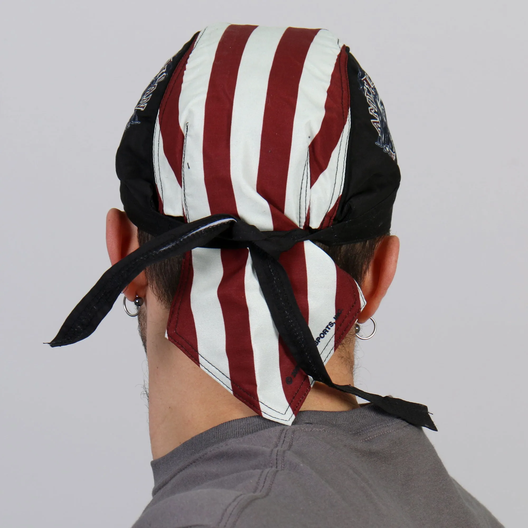 Hot Leathers HWH1046  American Ride Eagle Headwrap