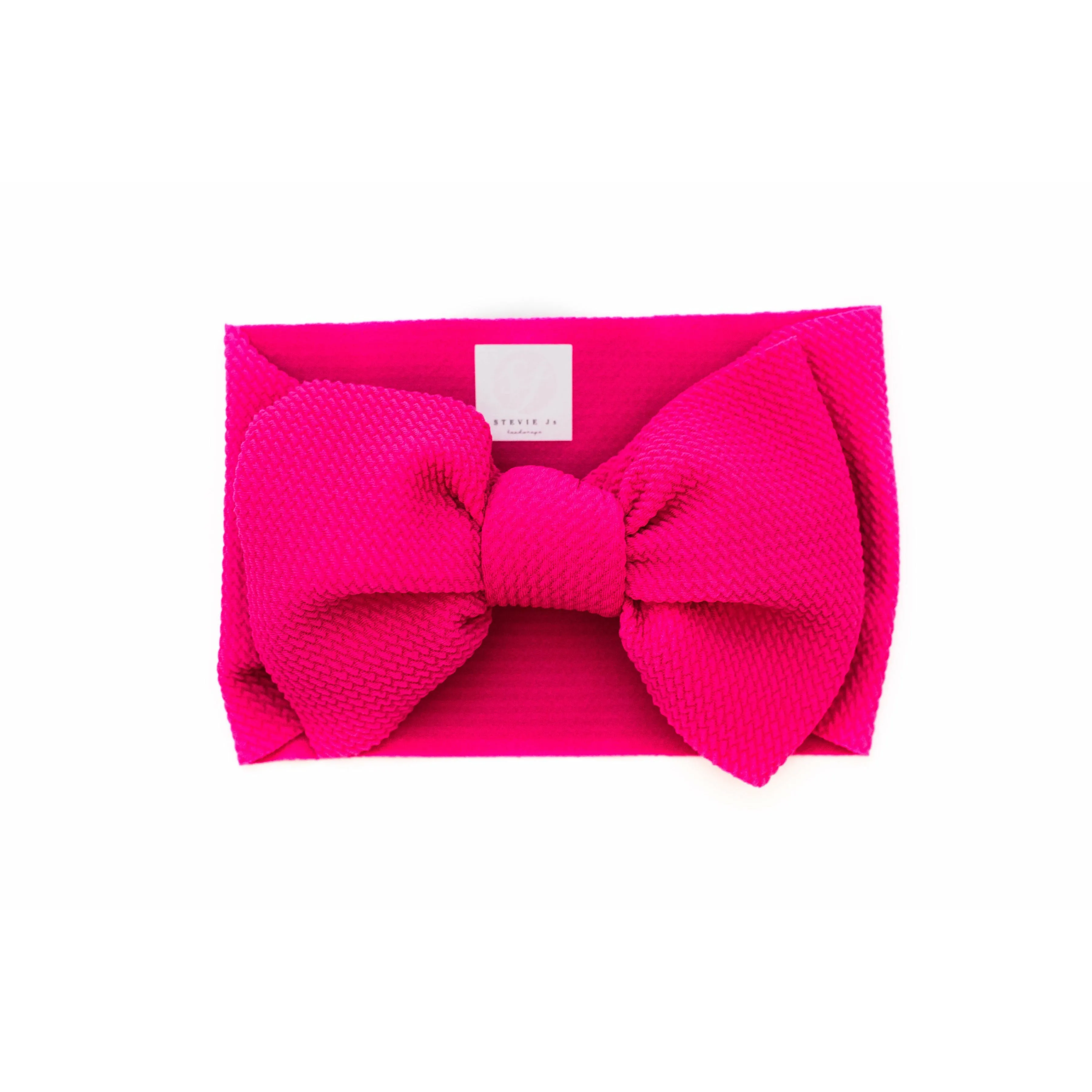 hot pink "chandler" headwrap