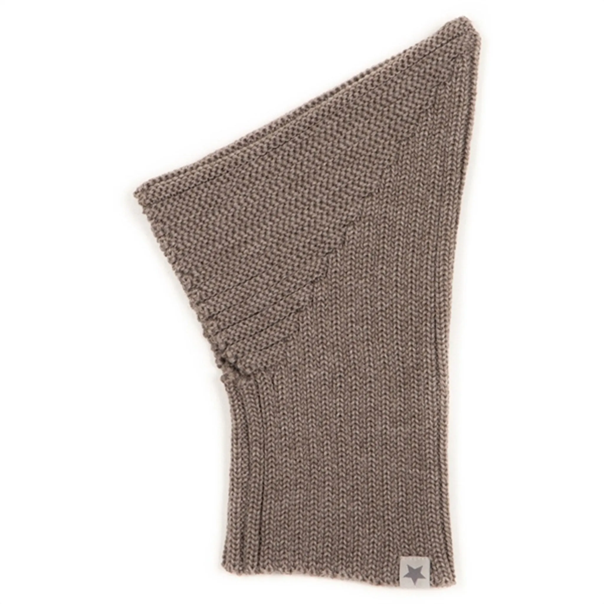 Huttelihut Balaclava Pixie Wool Knit Pixie Brown