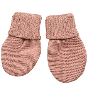 Huttelihut Mittens Wool Knit Mitty Dusty Rose