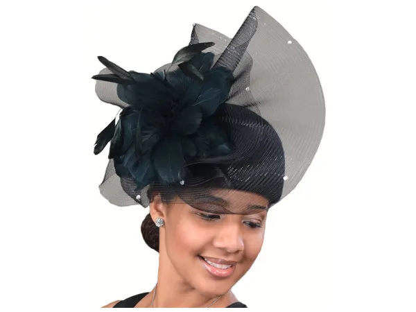 Jen Wool Felt Pillbox Hat