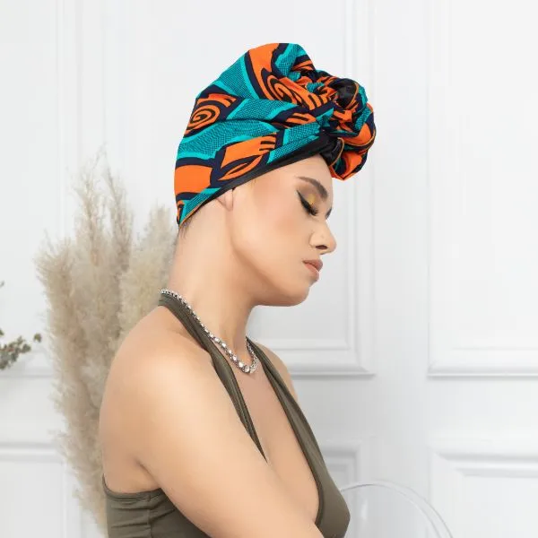 Kalima Silk Lined Headwrap - Head Wraps