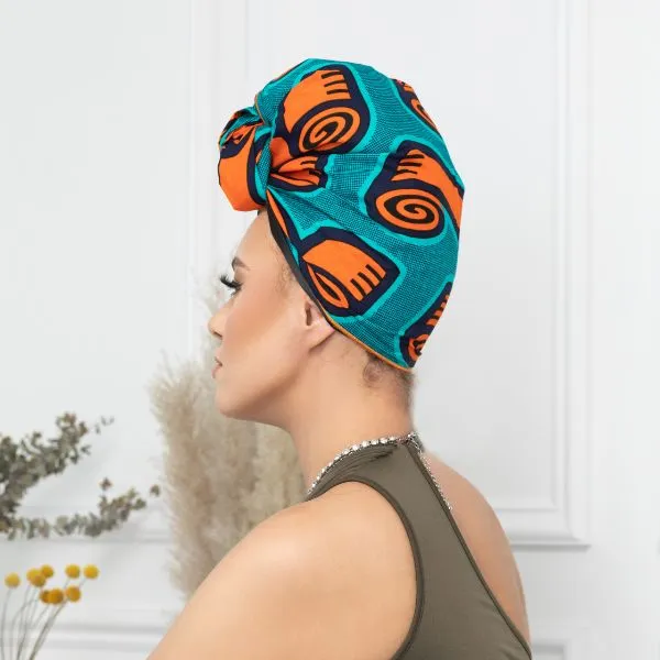 Kalima Silk Lined Headwrap - Head Wraps