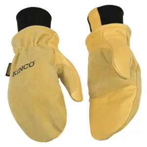 Kinco Lined Pigskin Mitts with Knit Wrist