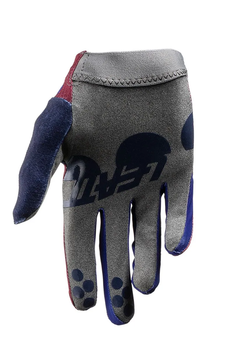 Leatt DBX 1.0 GripR Ladies Gloves Marine Maroon Purple