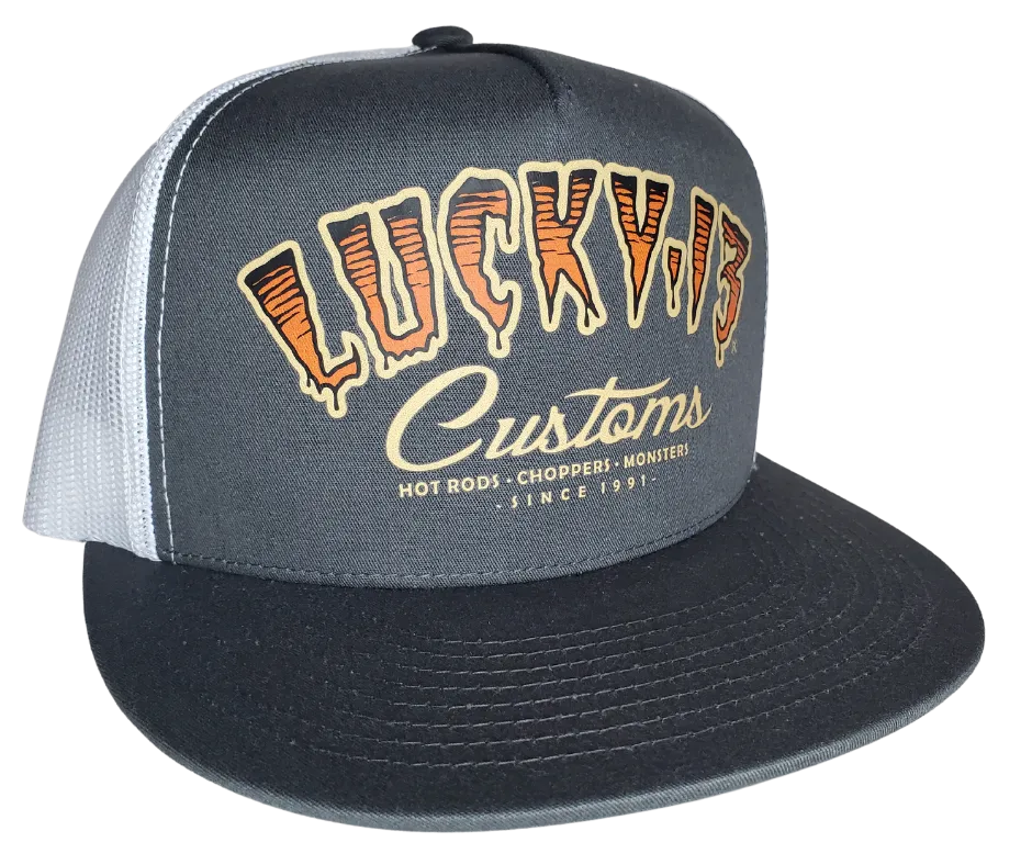 Lucky 13 Tiger Custom Cap