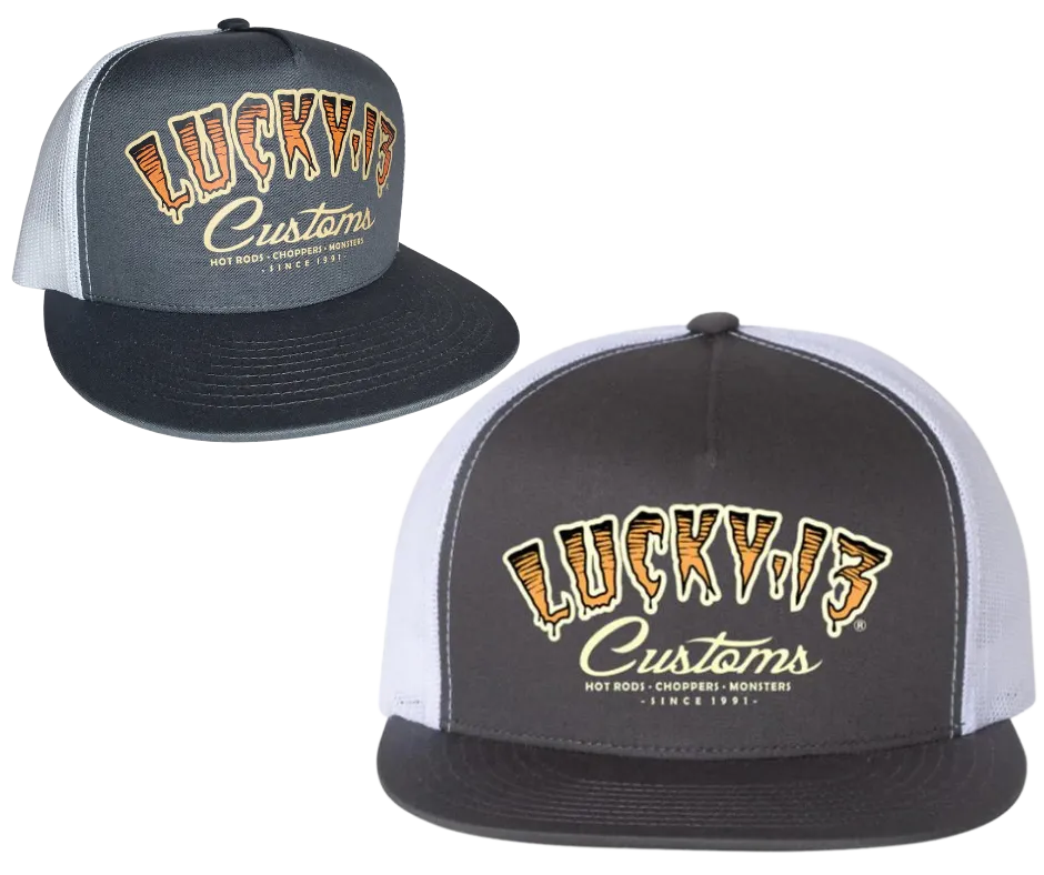 Lucky 13 Tiger Custom Cap