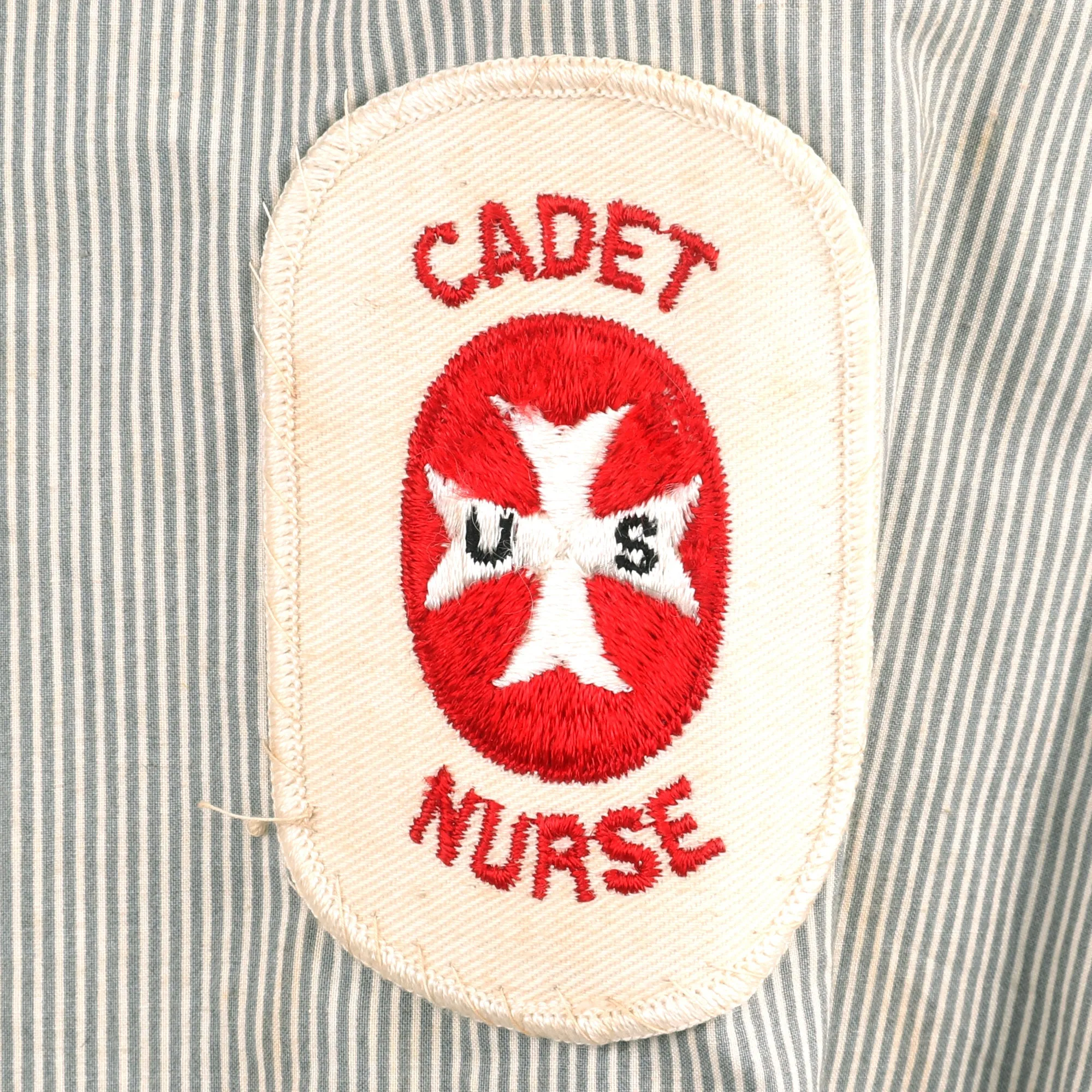 Original U.S. WWII Named Cadet Nurse Corps Uniform Set & Cap - Dorothy Fry Class of 1944