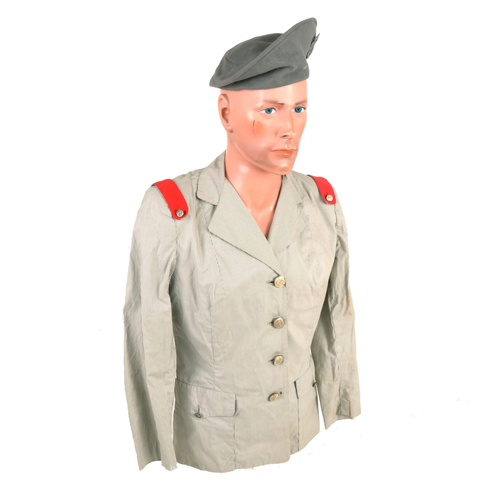 Original U.S. WWII Named Cadet Nurse Corps Uniform Set & Cap - Dorothy Fry Class of 1944