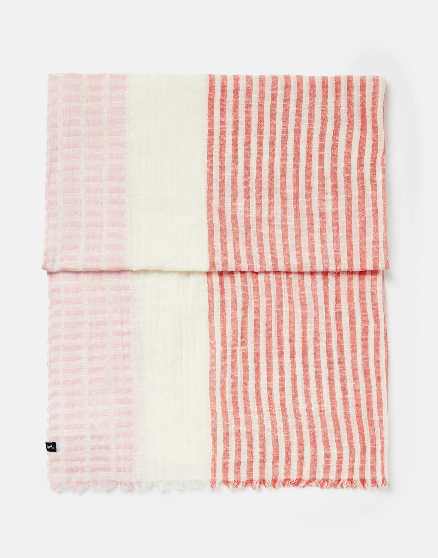 Orla Texture Scarf - Multi Pink