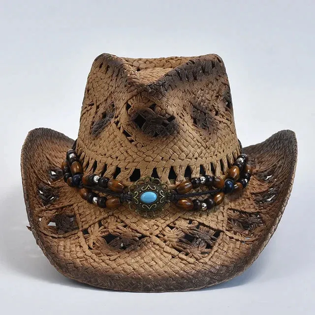 Panama Soft Shaped Straw Hat Wide Brim Sun Hat