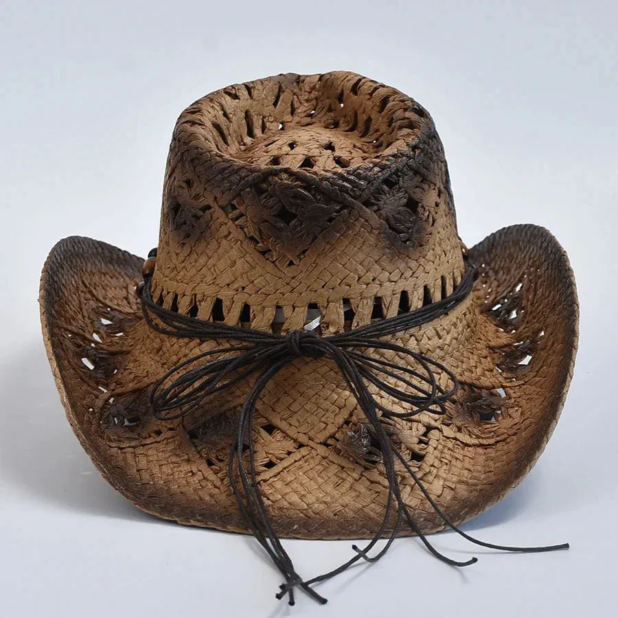 Panama Soft Shaped Straw Hat Wide Brim Sun Hat