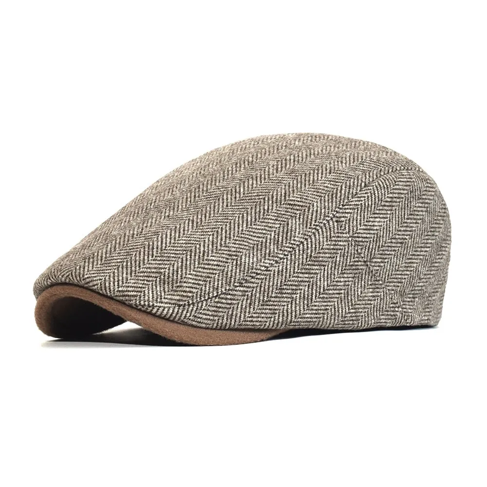 "Dubois" Cotton Flat Cap