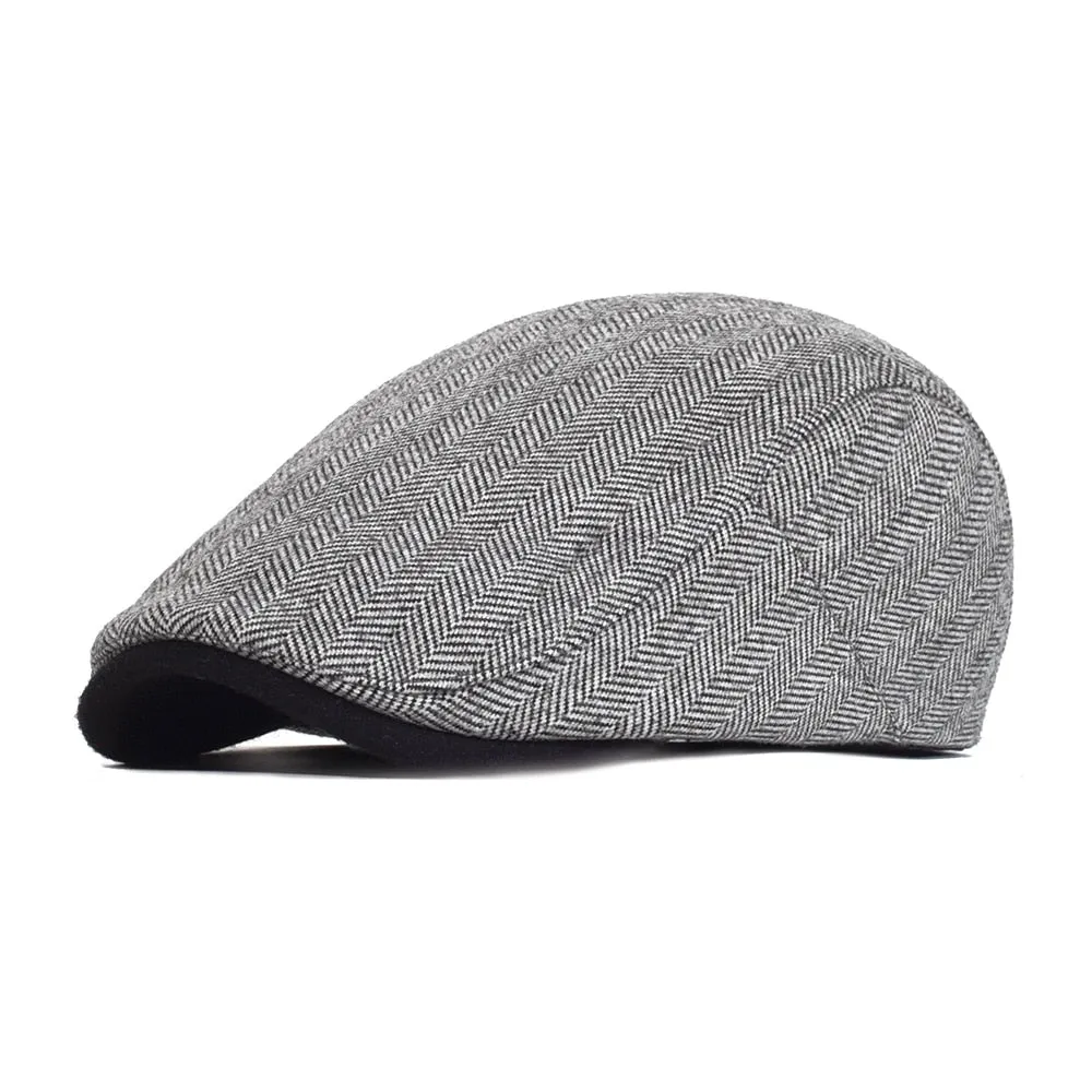 "Dubois" Cotton Flat Cap