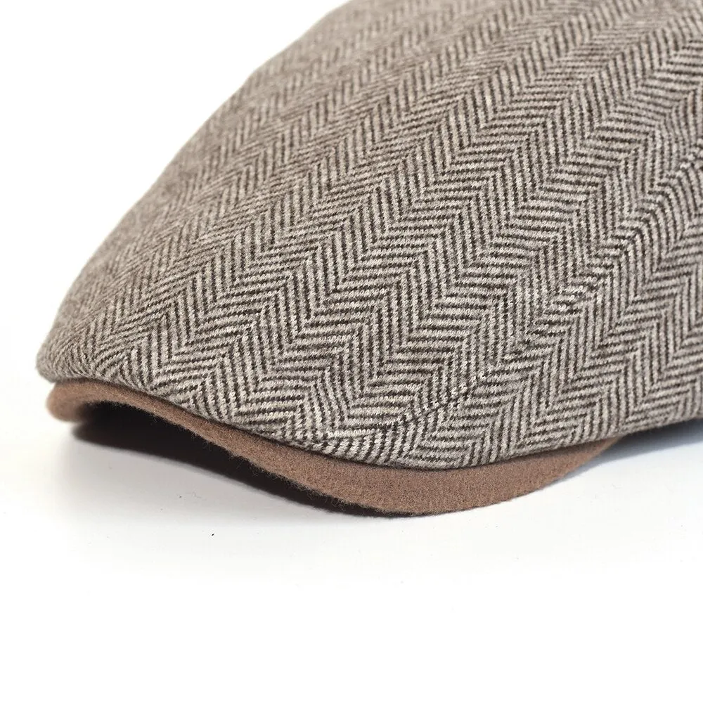 "Dubois" Cotton Flat Cap