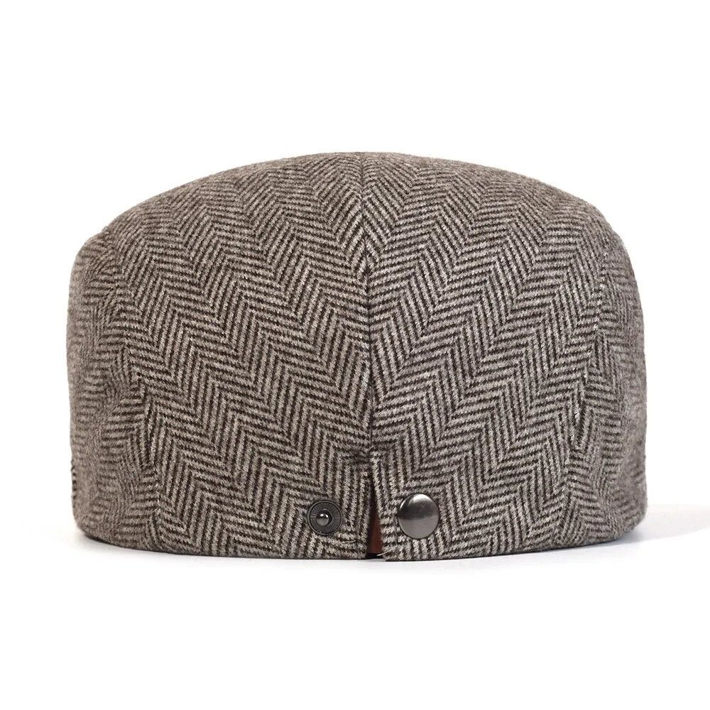 "Dubois" Cotton Flat Cap