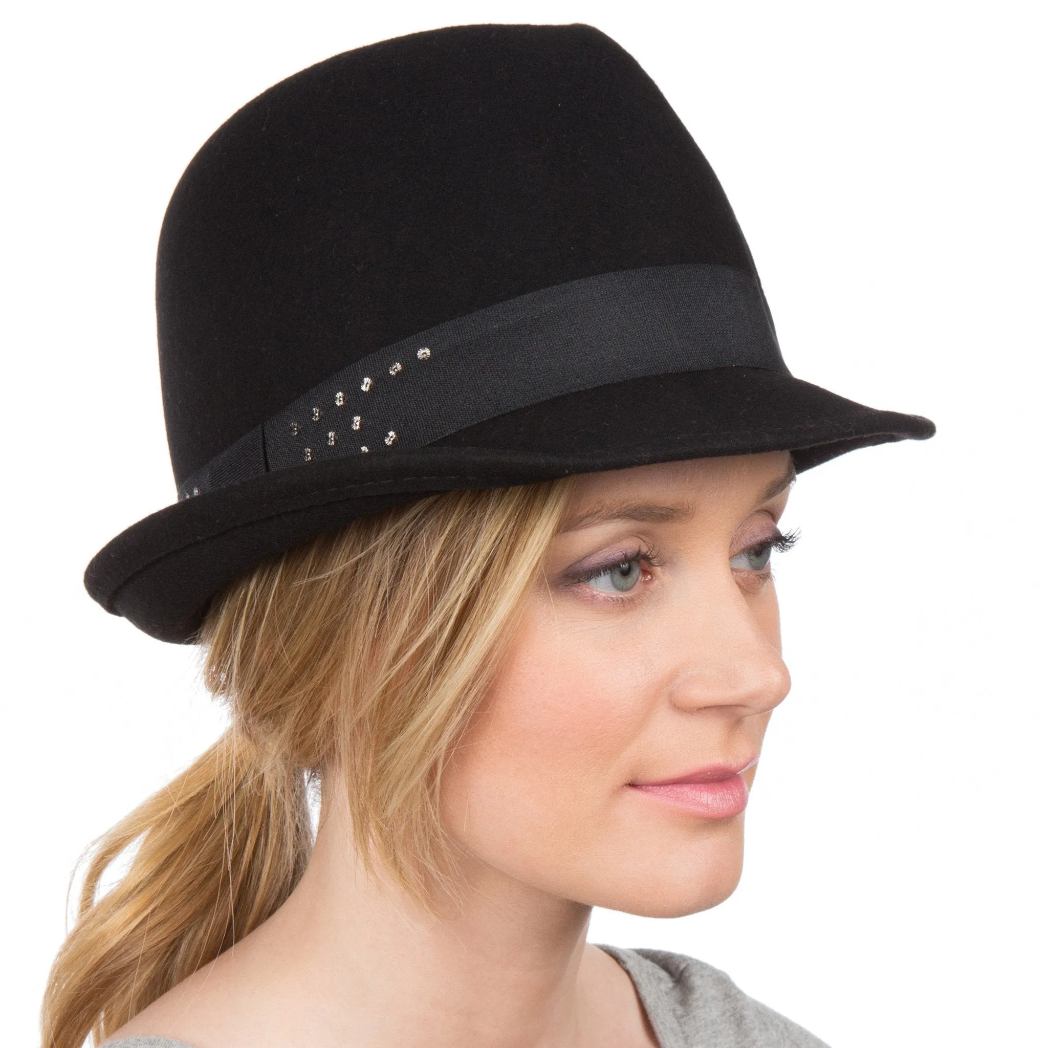 Sakkas Veronica Wool Trilby Fedora