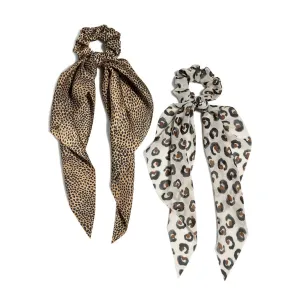 SET OF 2 ANIMAL PRINT PONYS