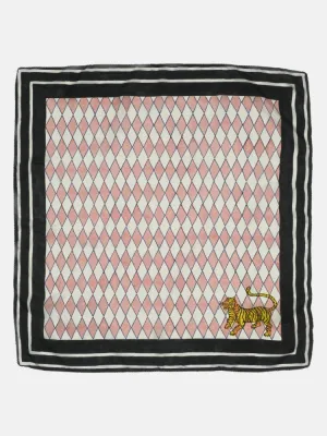 Silk Scarf in Antique Rose