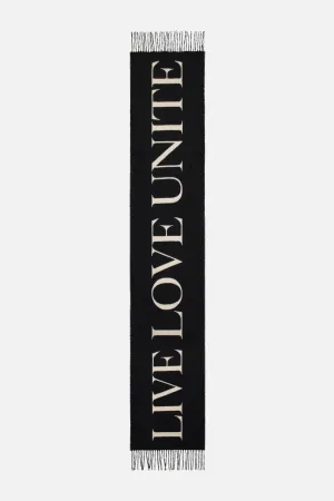 SLOGAN SCARF