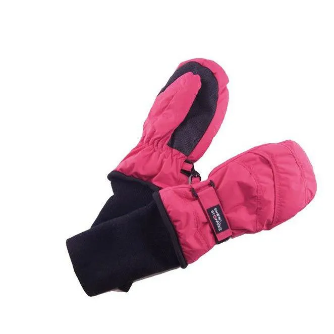 SnowStoppers® Nylon Mittens - Fuchsia