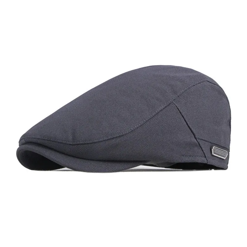 Solid Color Classic Versatile Flat Cap