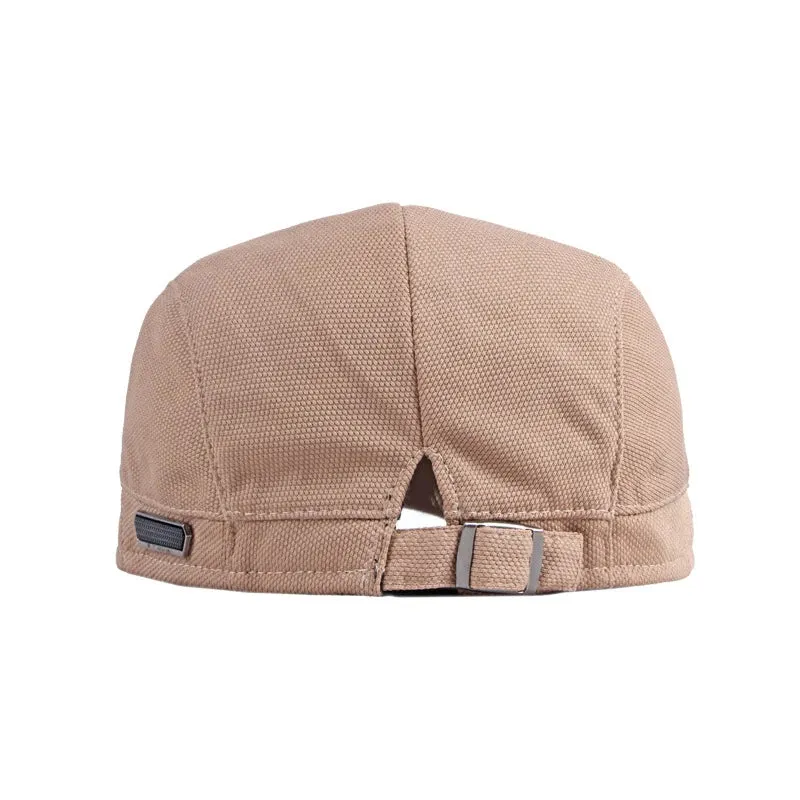 Solid Color Classic Versatile Flat Cap