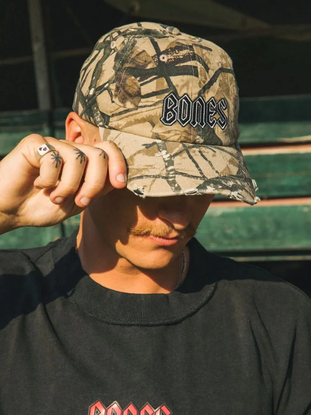 SQUEALER DAD CAP - BUSH CAMO