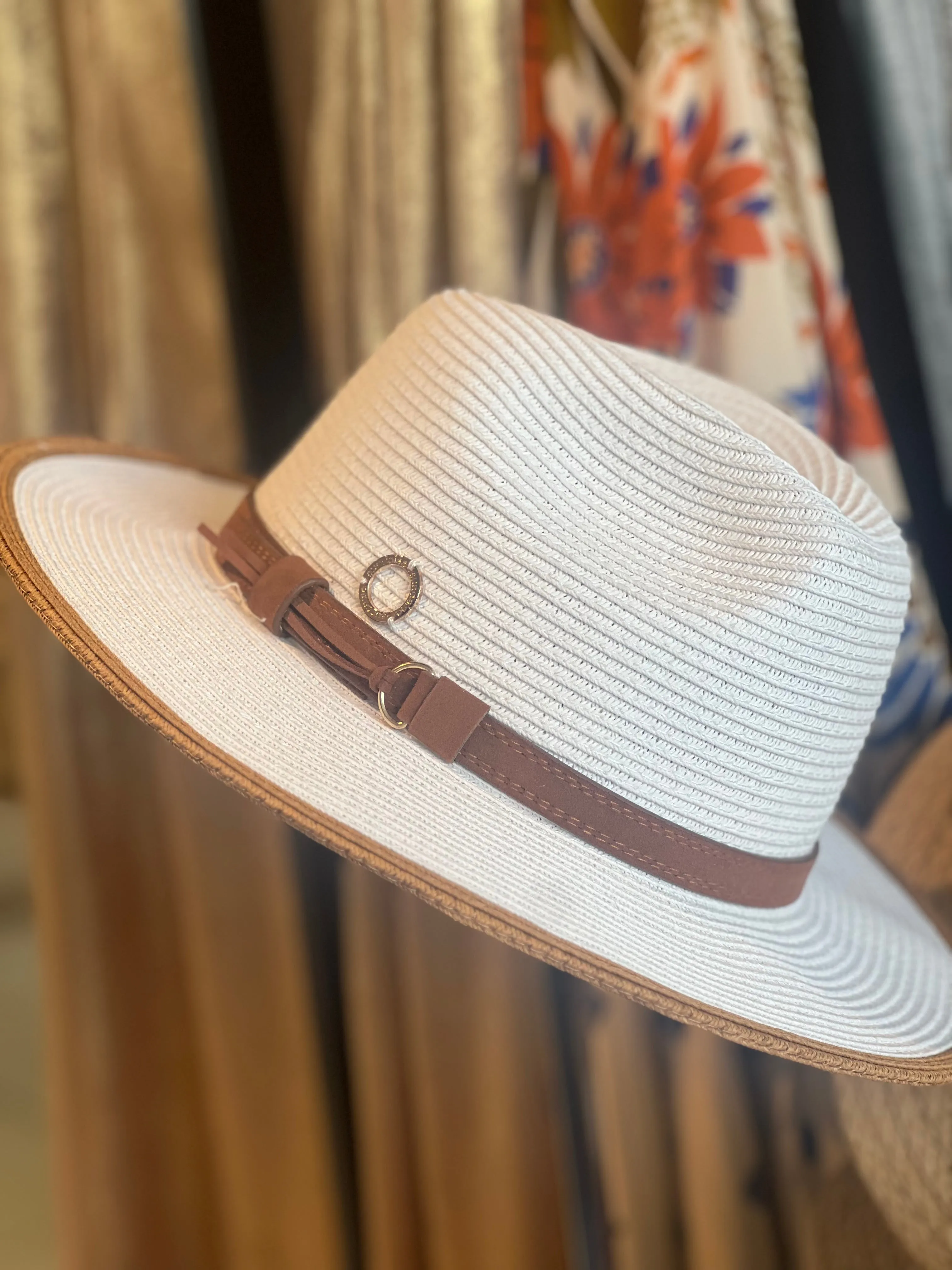 St Tropez Travel Hat - White