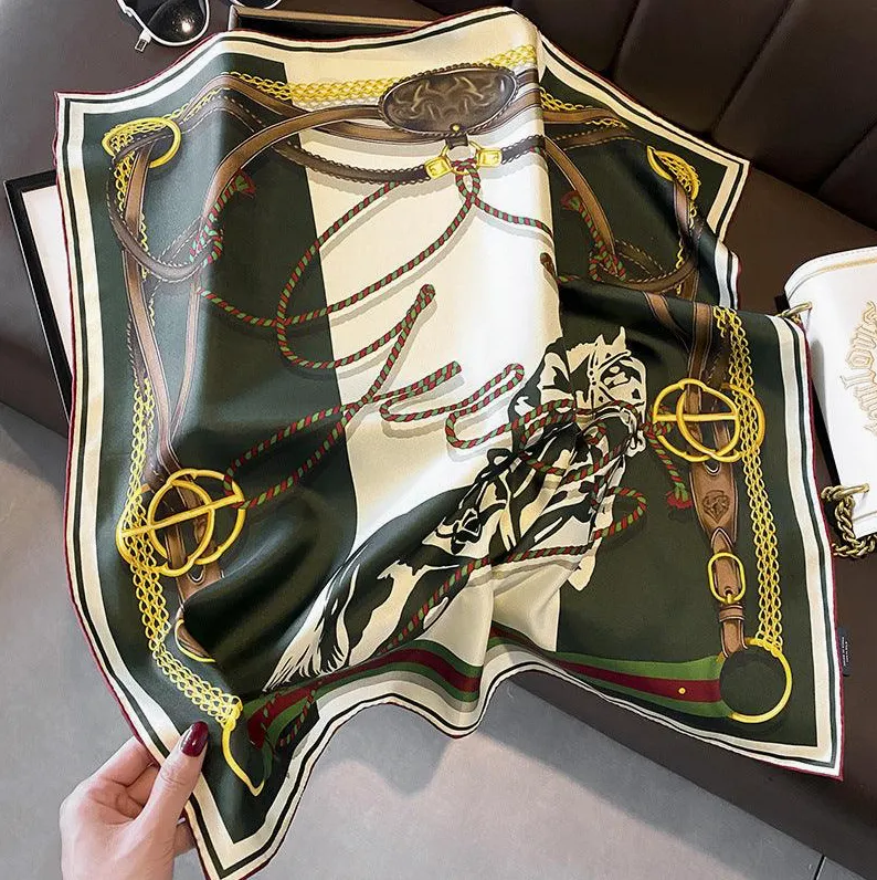 SueSilk 70cm Square Silk Scarf in Various Designs