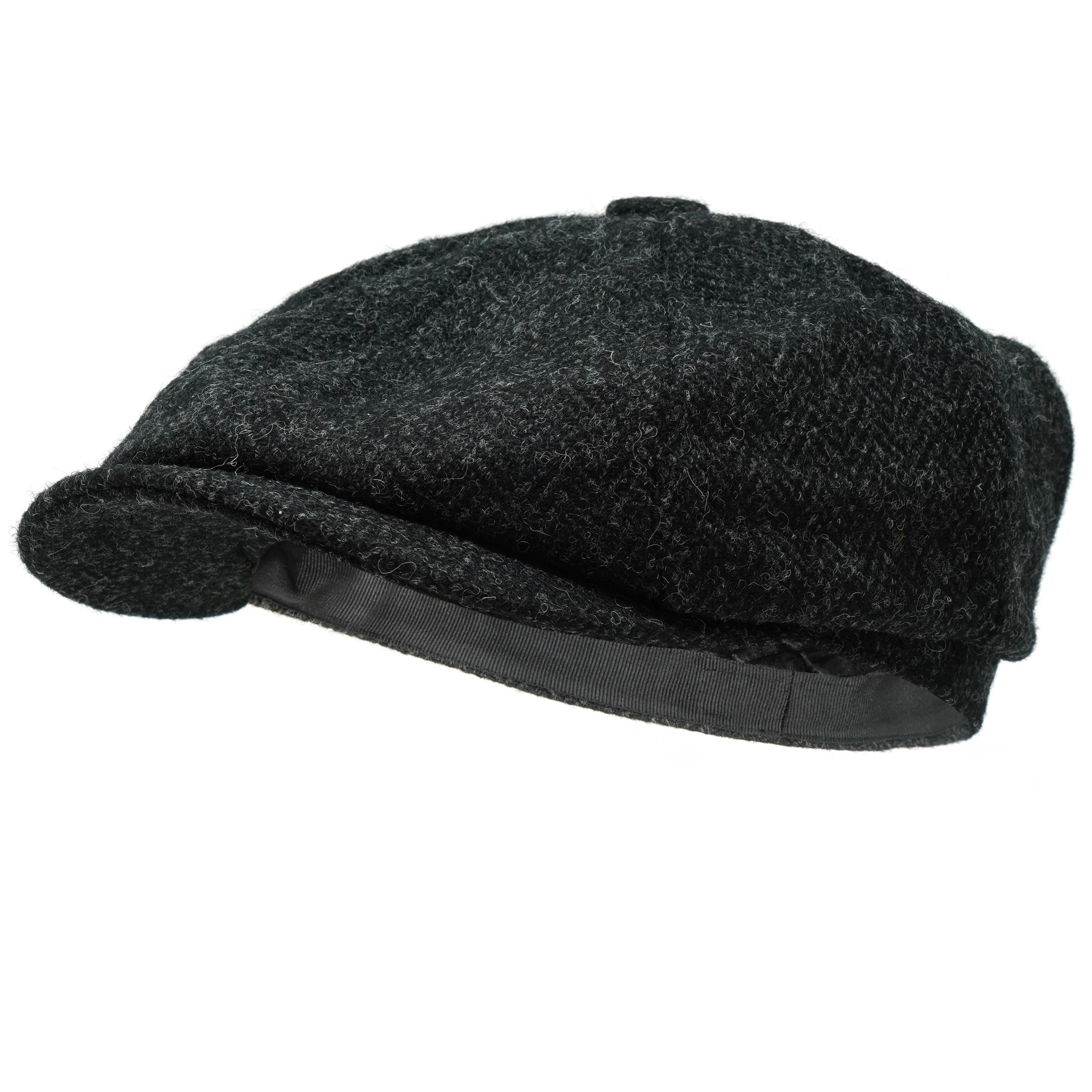 The Lomond Newsboy - Ladies Harris Tweed Baker Boy Cap